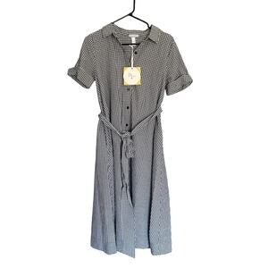 NWT Lisa Marie Fernandez Gingham Dress